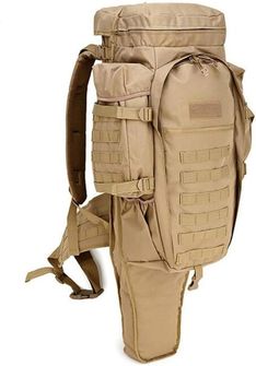 DRAGOWA Tactical Taktischer Rucksack Zenith 70 L, coyote