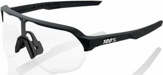 100% Sonnenbrille S2, Soft Tact Schwarz