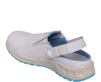 BENNON Arbeitsstiefel WHITE OB Slipper