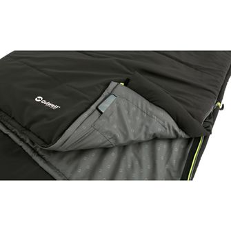 Outwell Schlafsack Contour Supreme, Kaffee, Reißverschluss links