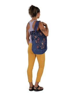 OSPREY Stadtrucksack DAYLITE TOTE PACK,  wild blossom print/alkaline