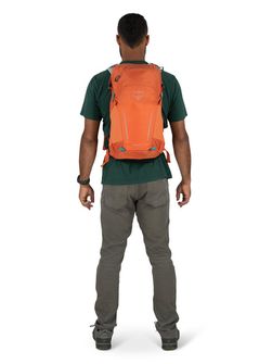 OSPREY Wanderrucksack HIKELITE 18,  koi orange/blue venture