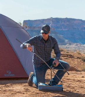 Klymit Campingstuhl Ridgeline, blau