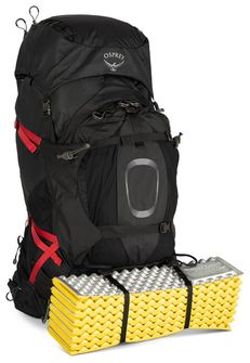 OSPREY Wanderrucksack AETHER PLUS 100, schwarz