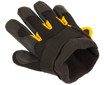 BENNON Arbeitshandschuhe KALYTOS WTR Handschuhe, schwarz/gelb