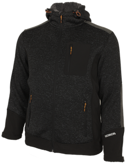 BENNON Sweatshirt NORTOS, grau/schwarz