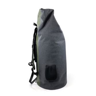 BasicNature Wasserdichte Tasche 90 L grau-grün