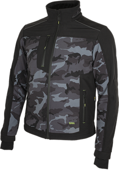 BENNON Softshelljacke CAMOS, schwarz/grau