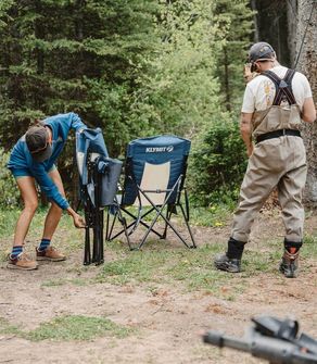 Klymit Campingstuhl Switchback, blau