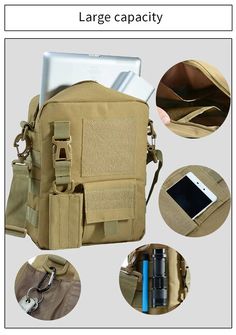 Dragowa Tactical Umhängetasche 4L, khaki