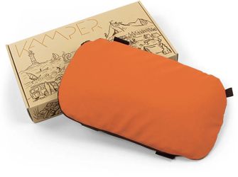 Mosh Kamper Outdoor-Sitzkissen, orange/schwarz