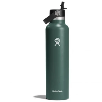 Hydro Flask Thermoflasche mit Mundstück 21 OZ Standard Flex Straw Cap, Tanne