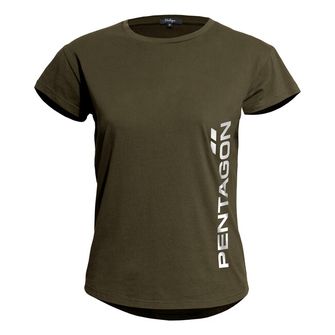 Pentagon Damen Kurzarmshirt Whisper "Pentagon Vertical", RAL7013