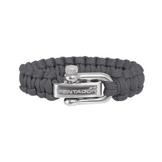 Pentagon Paracord Armband 2.0, grau